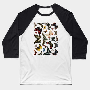 multiple colorful butterfly Baseball T-Shirt